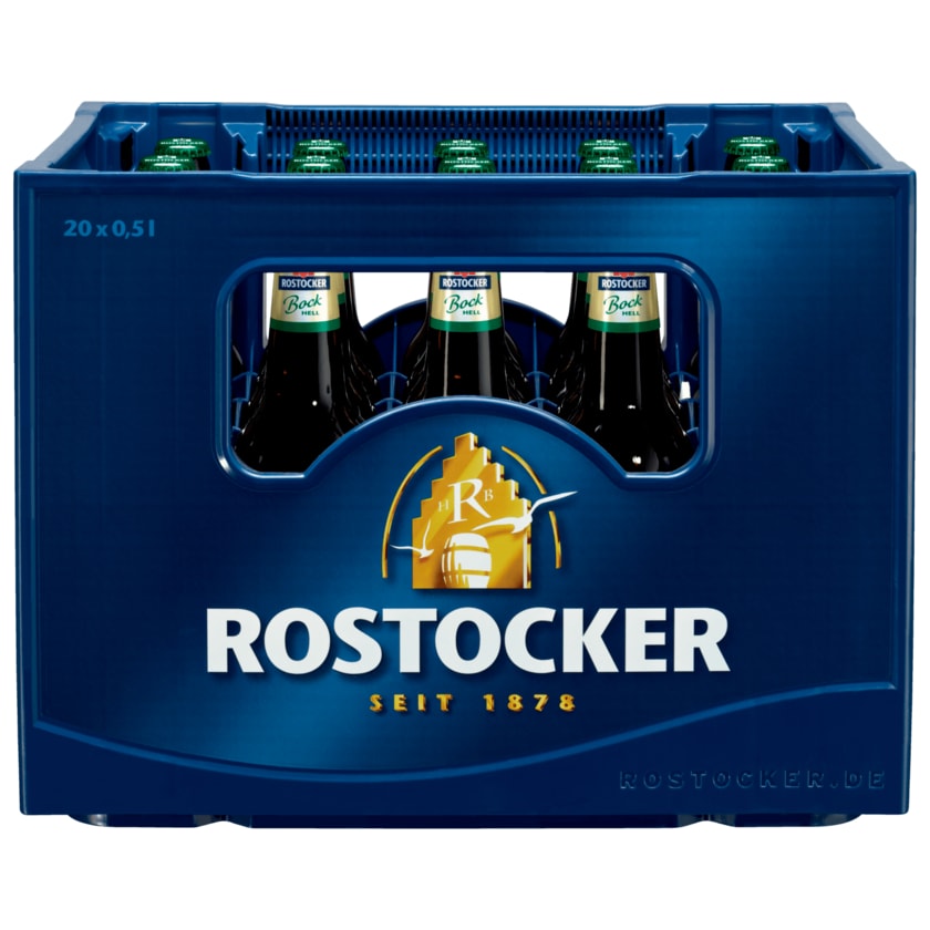 Rostocker Bock hell 20x0,5l